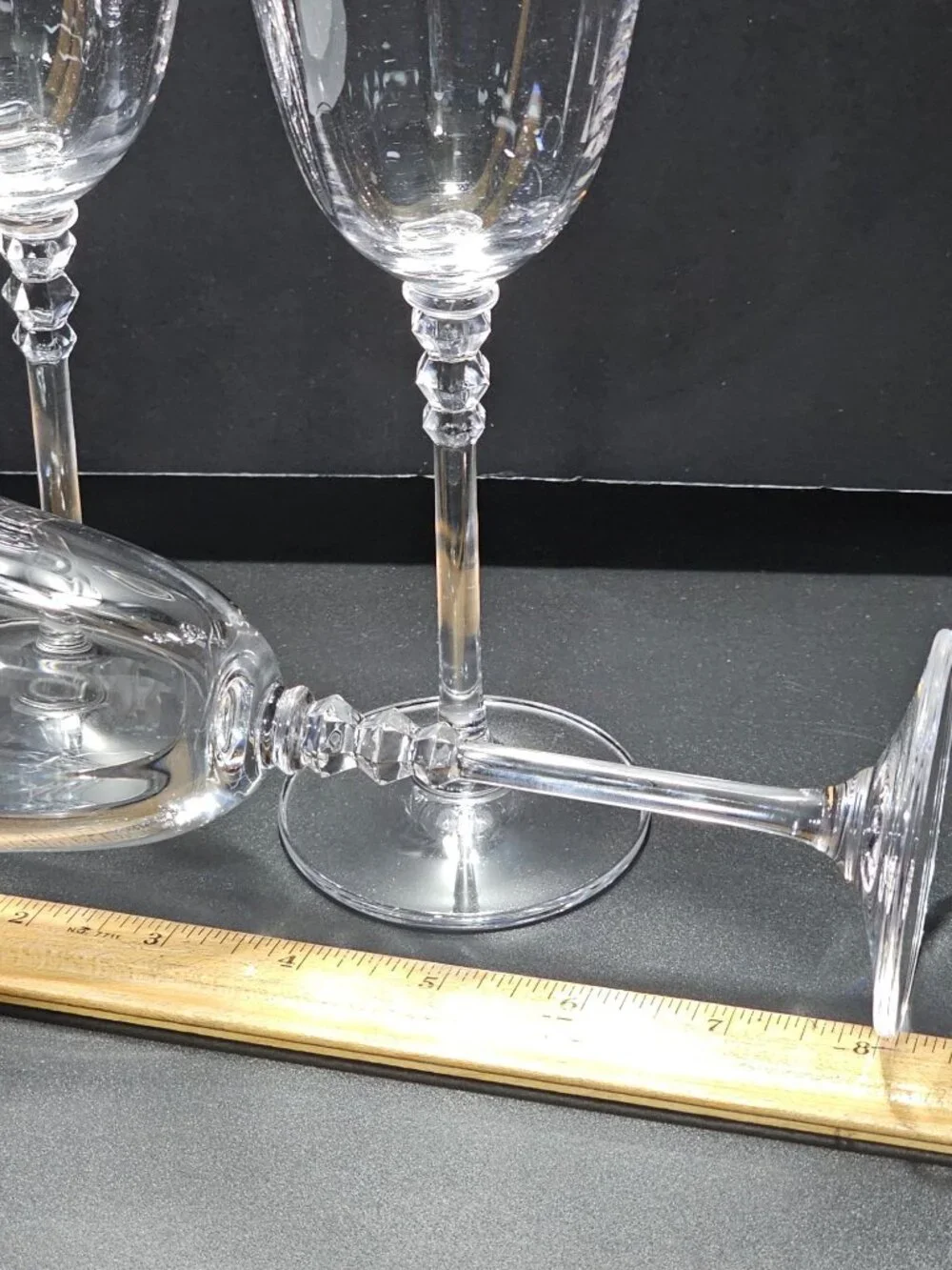 3 Mikasa Sonata Wine Glasses 8